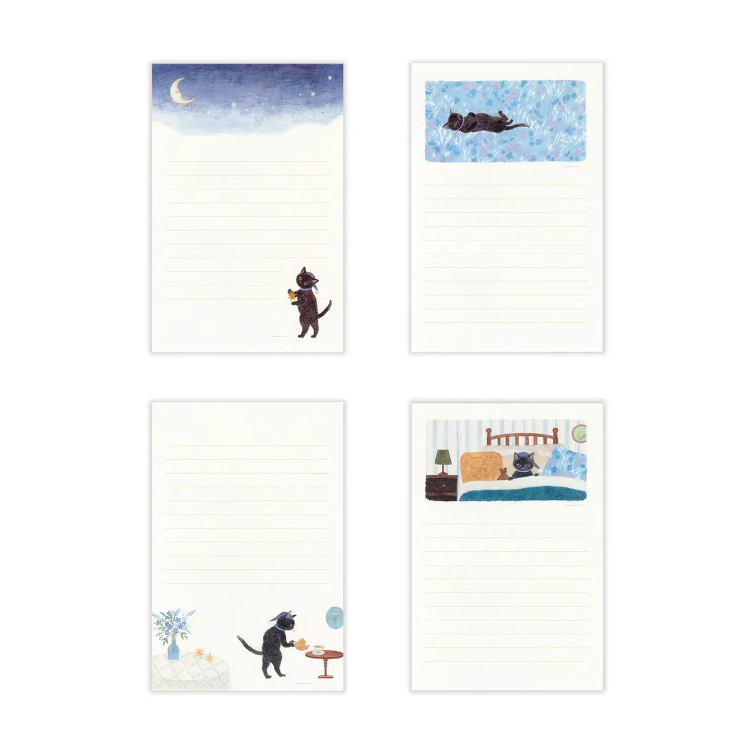 NB RESSA Letter Paper – Night-Owling Cat