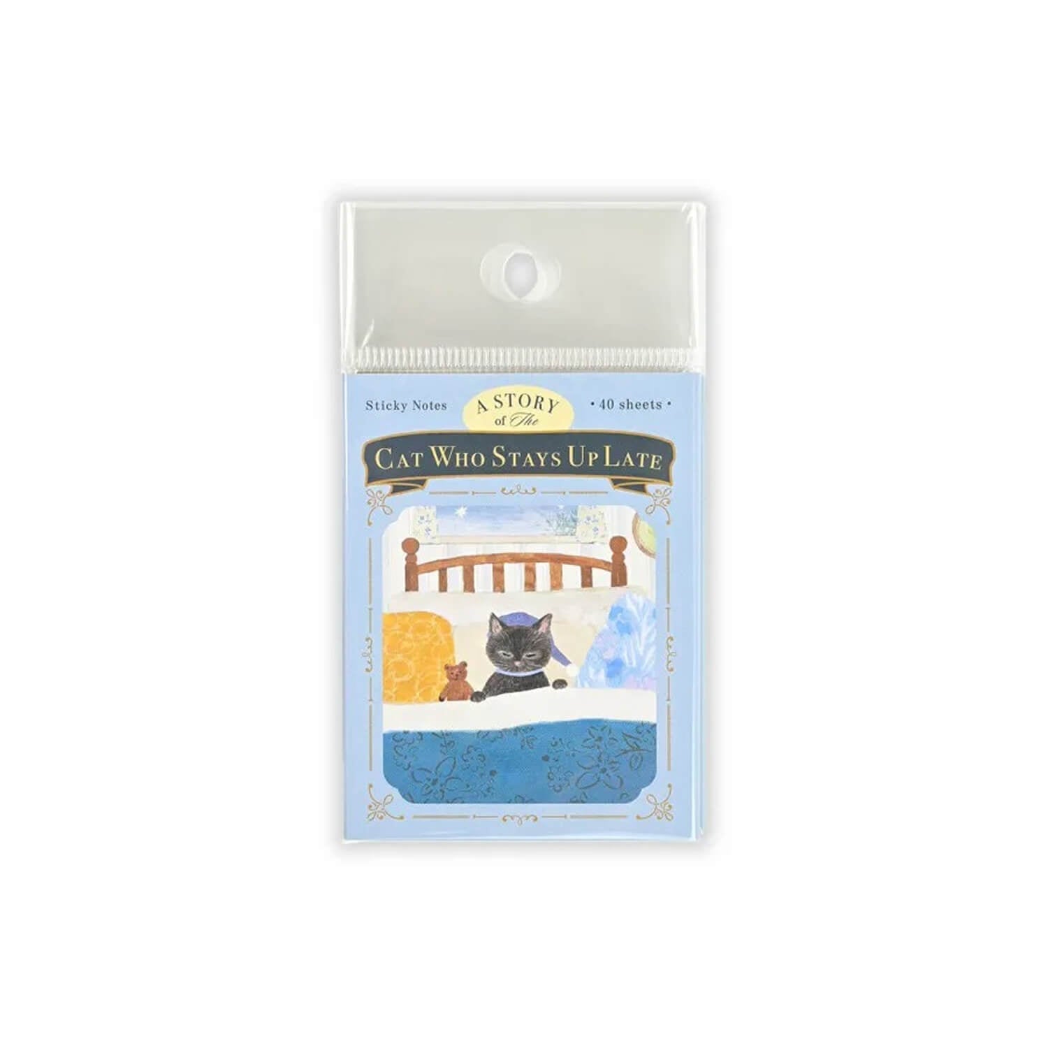 NB RESSA Sticky Notes – Night-Owling Cat
