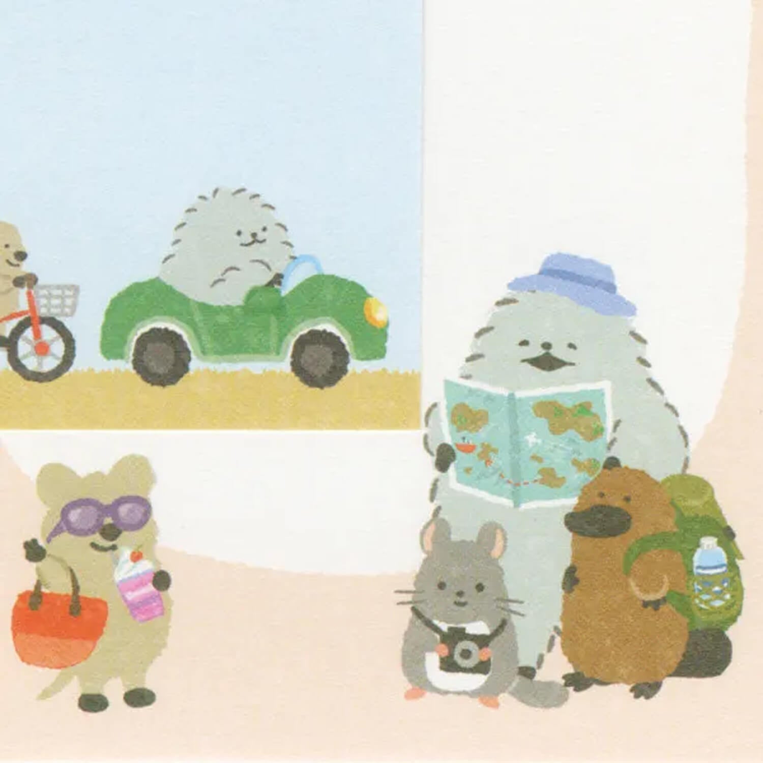 NB Yamanoha Neighborhood Association Memo Pad – Travel