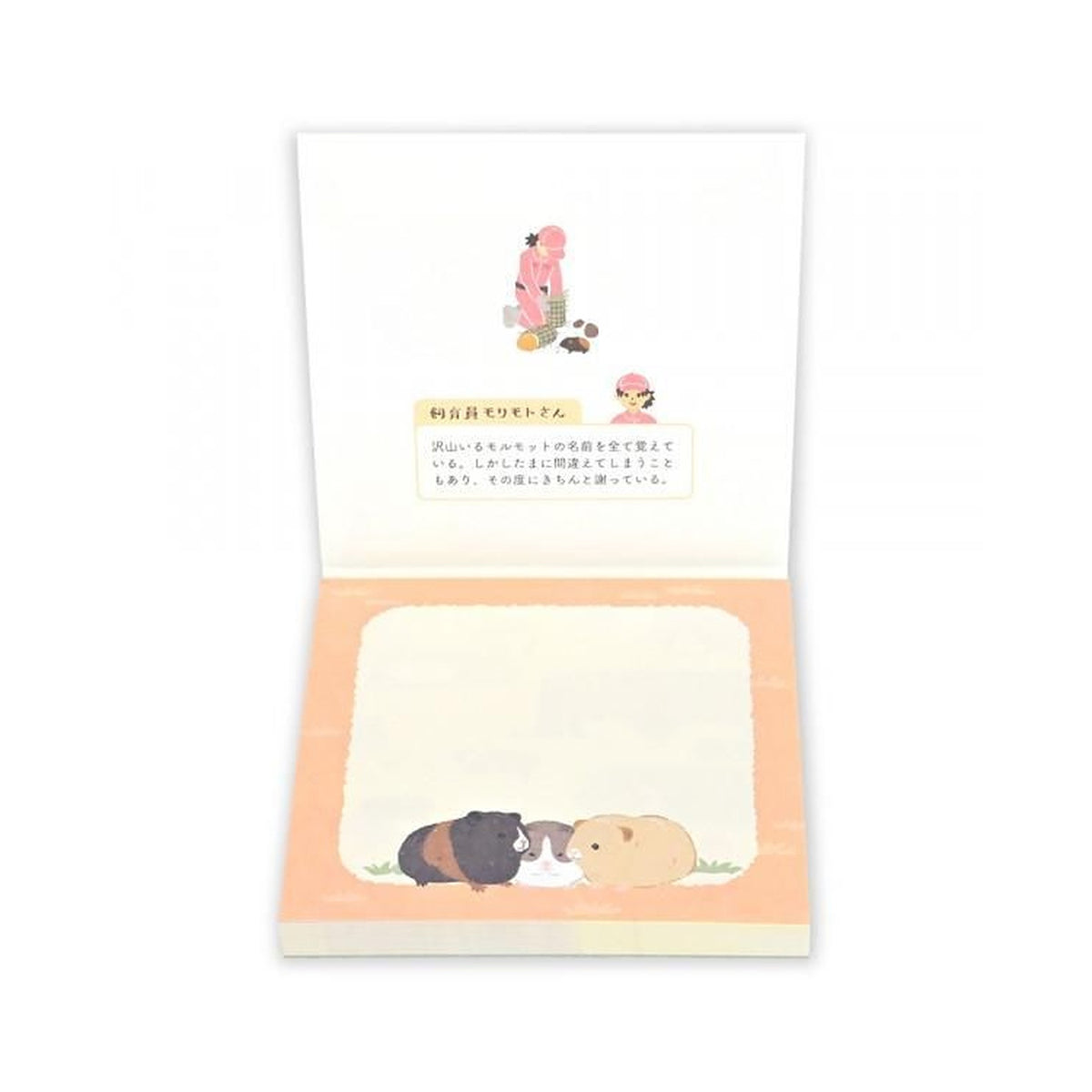 NB ZOOm in Animals Memo Pad – Guinea Pig