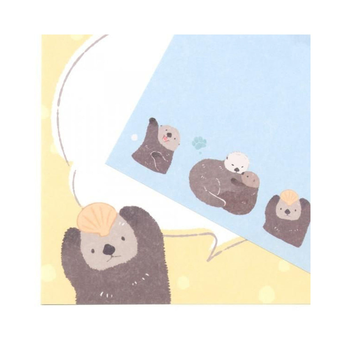 NB ZOOm in Animals Memo Pad – Sea Otter 2