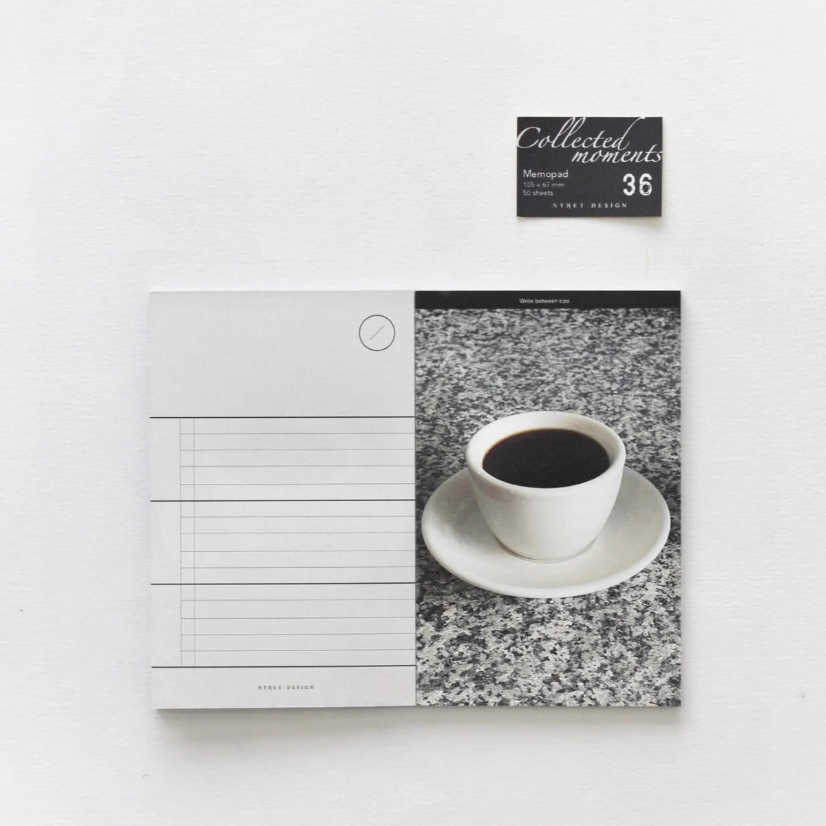 NYRET DESIGN Memopad – Collected Moments No. 36