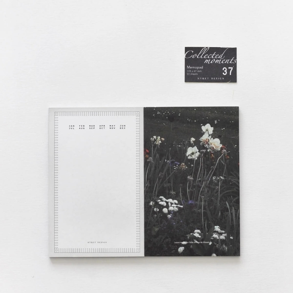 NYRET DESIGN Memopad – Collected Moments No. 37