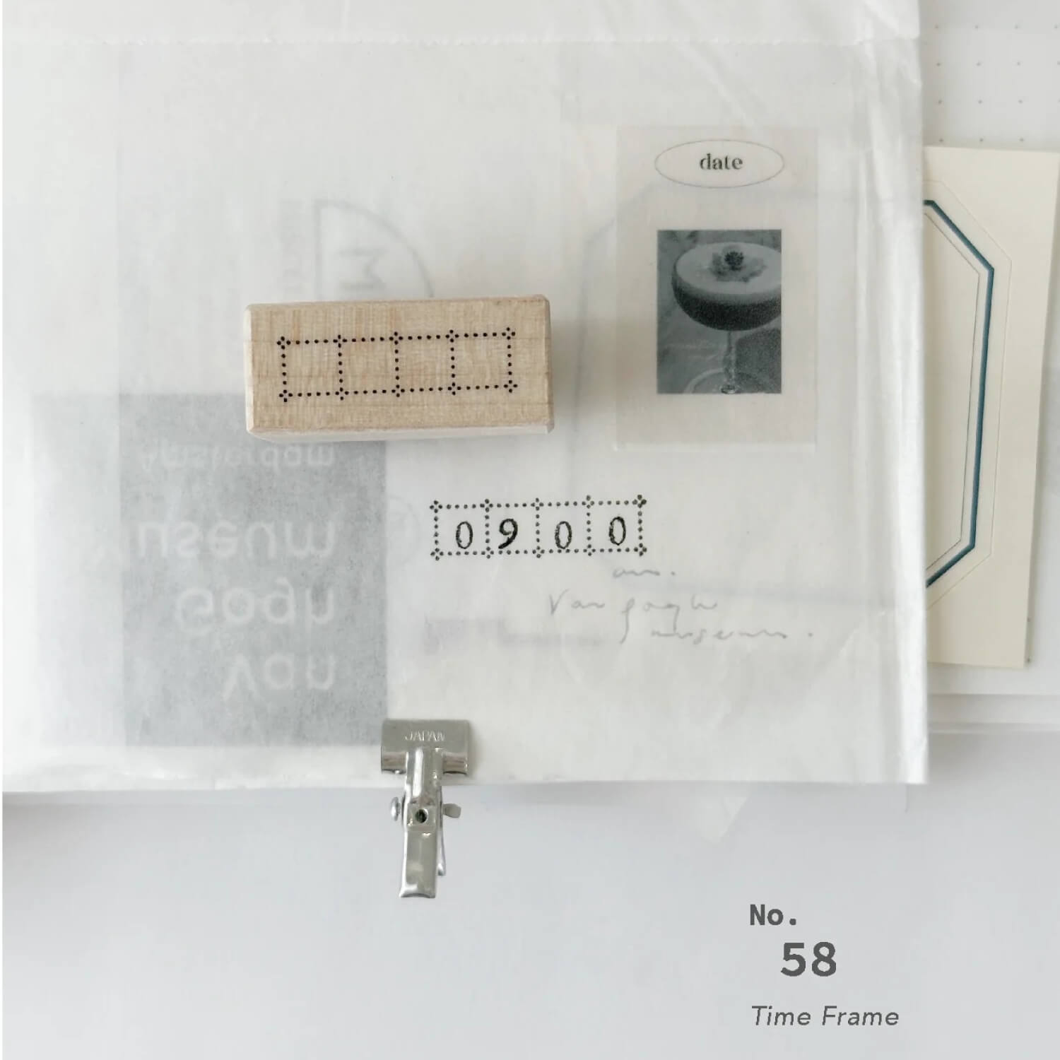 NYRET DESIGN Rubber Stamp - Vol. 10 Daily Aesthetic