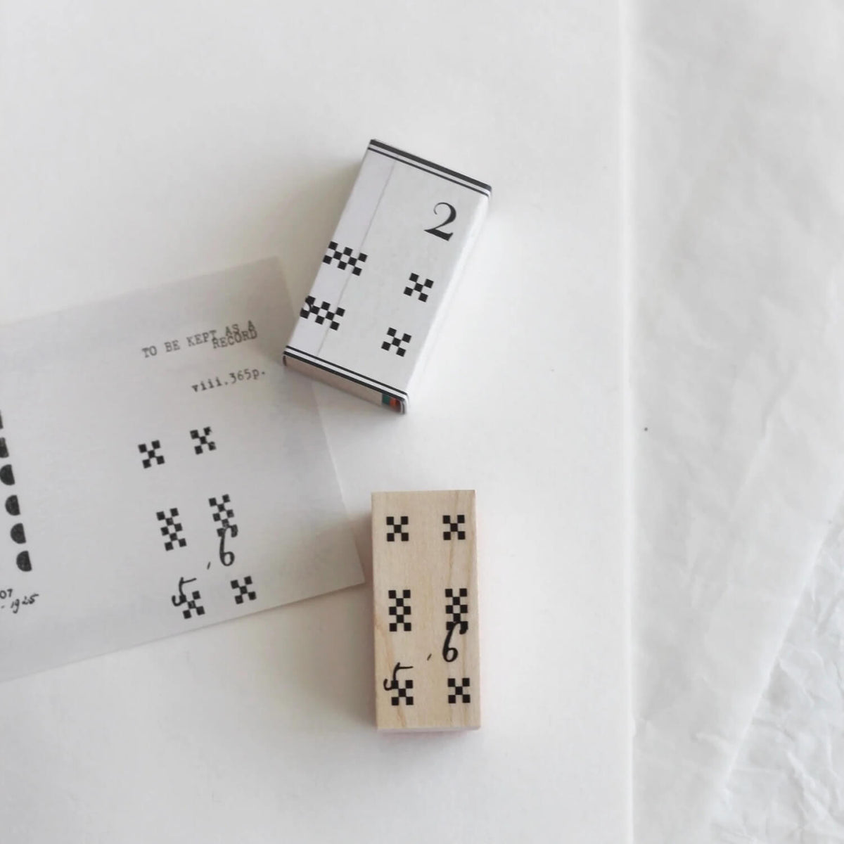 NYRET DESIGN Rubber Stamp - Vol 15 Little Duet
