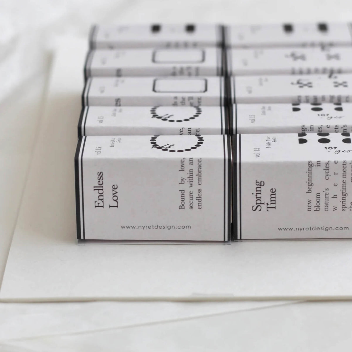 NYRET DESIGN Rubber Stamp - Vol 15 Little Duet
