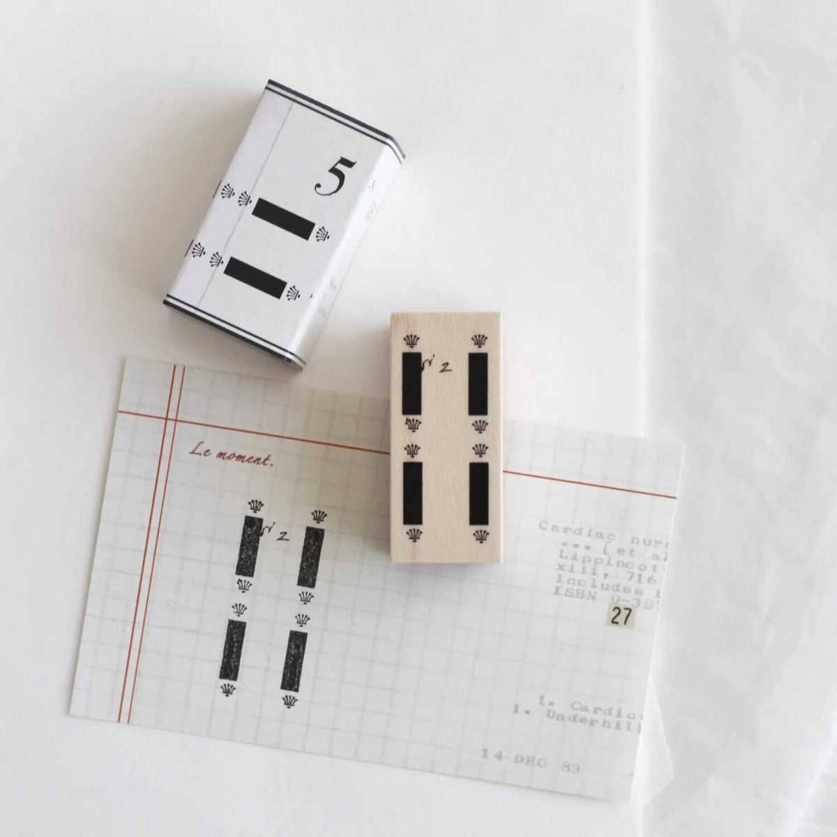 NYRET DESIGN Rubber Stamp - Vol 15 Little Duet