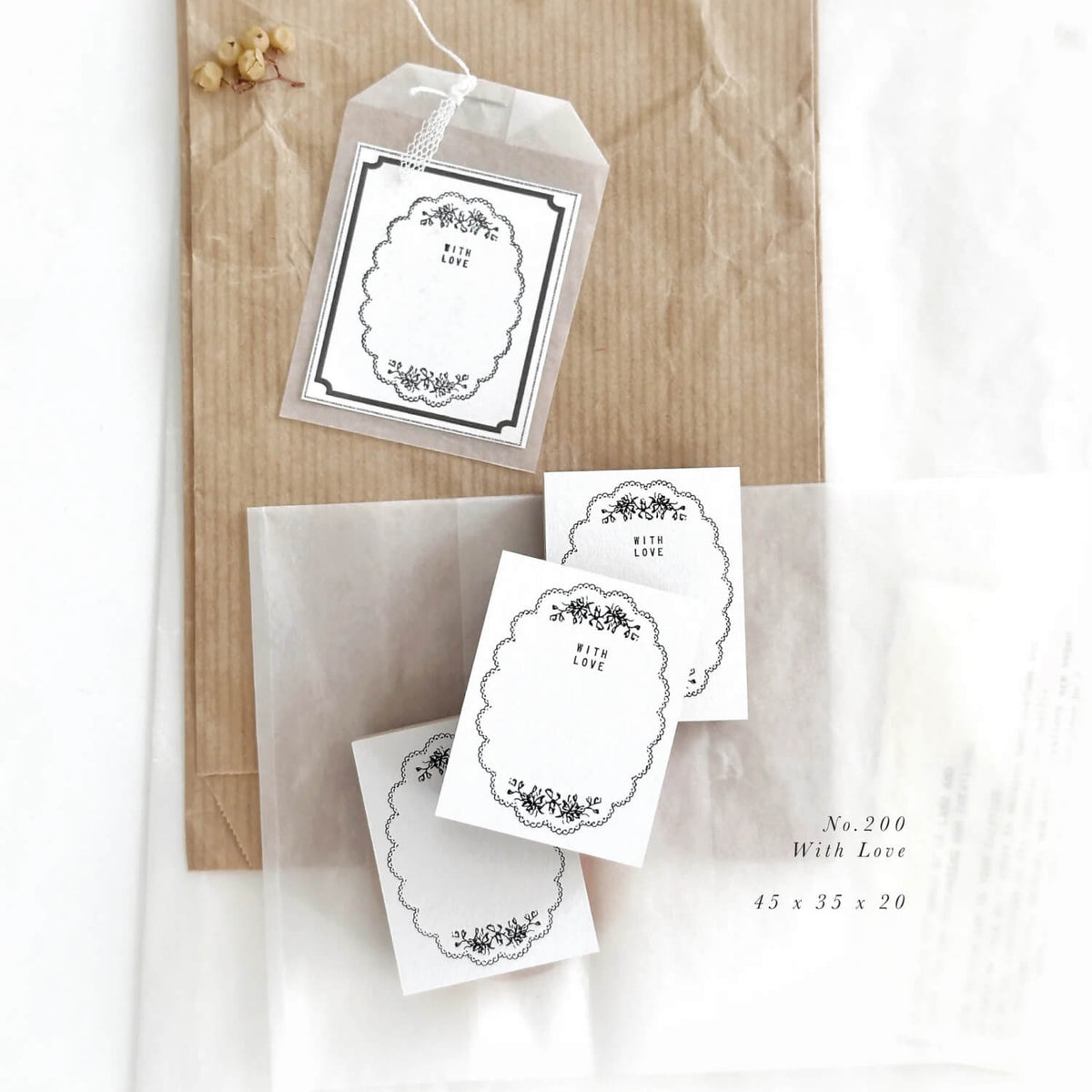 NYRET DESIGN Rubber Stamp - Vol 17 Afternoon Series