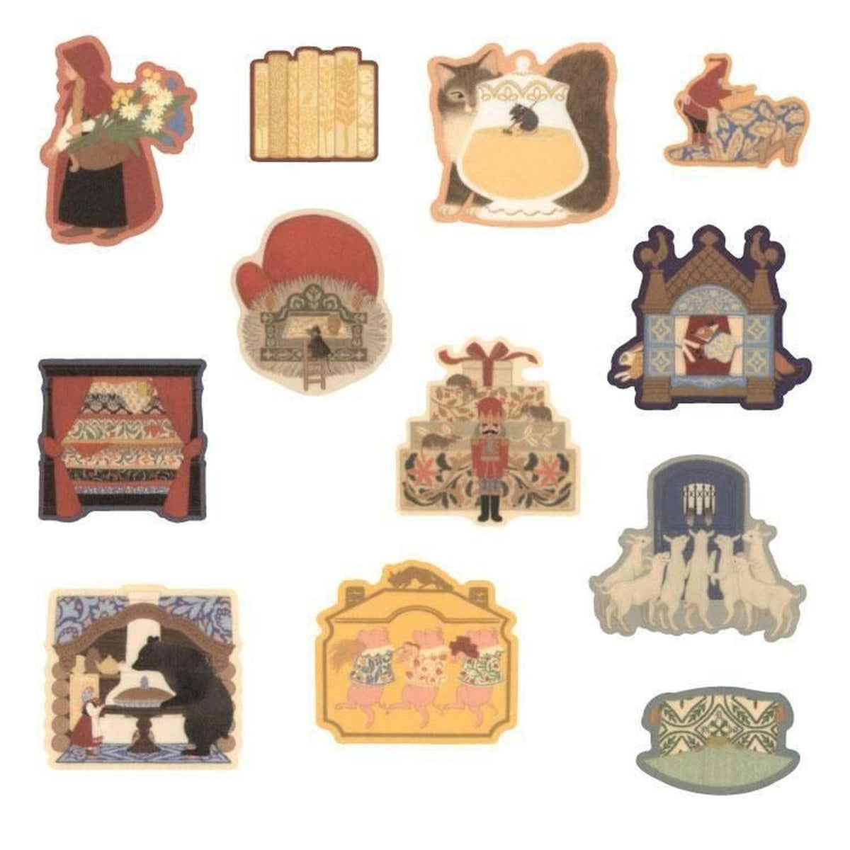 Naffy Matchbox Flake Stickers – Once Upon a Time