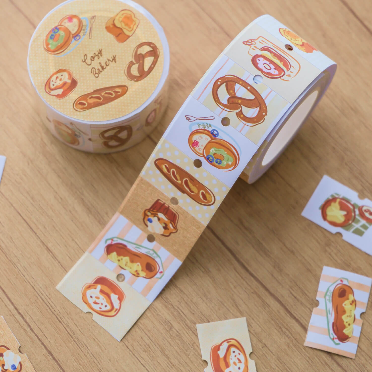 Nagi Label Roll – Cozy Bakery