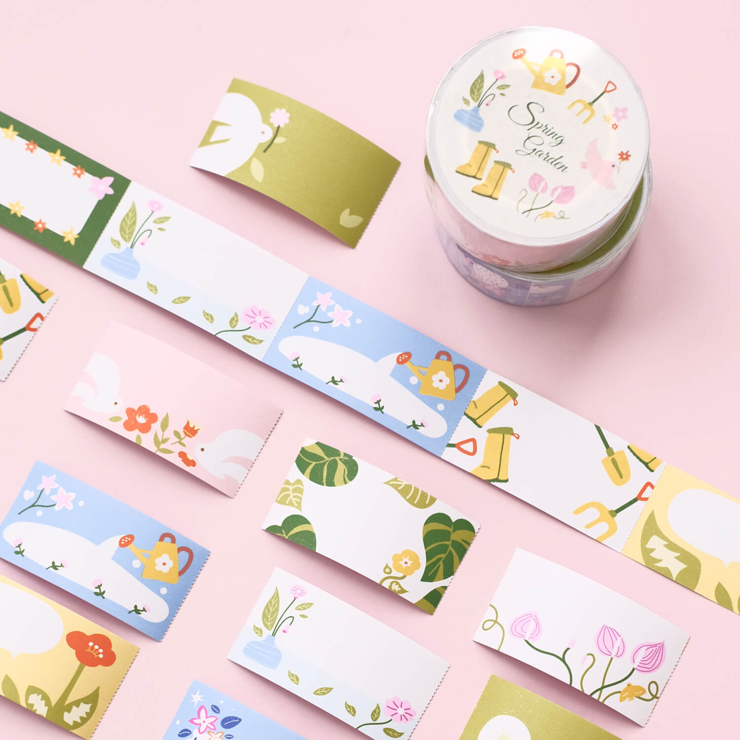 Nagi Sticky Notes Roll – Spring Garden | All Stationery | Nagi Lifestyle