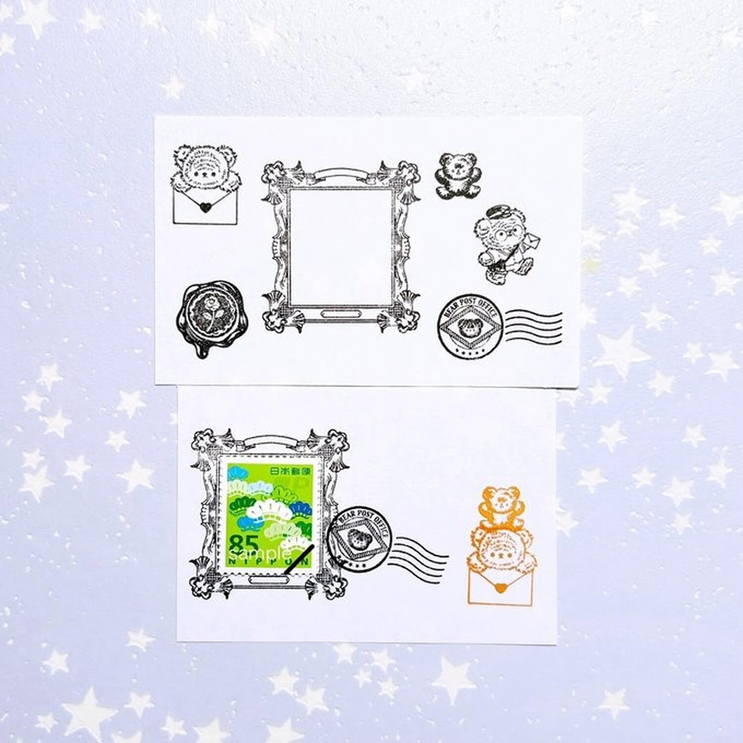 Nakano Yui Stamp Box Set – Bear Mail