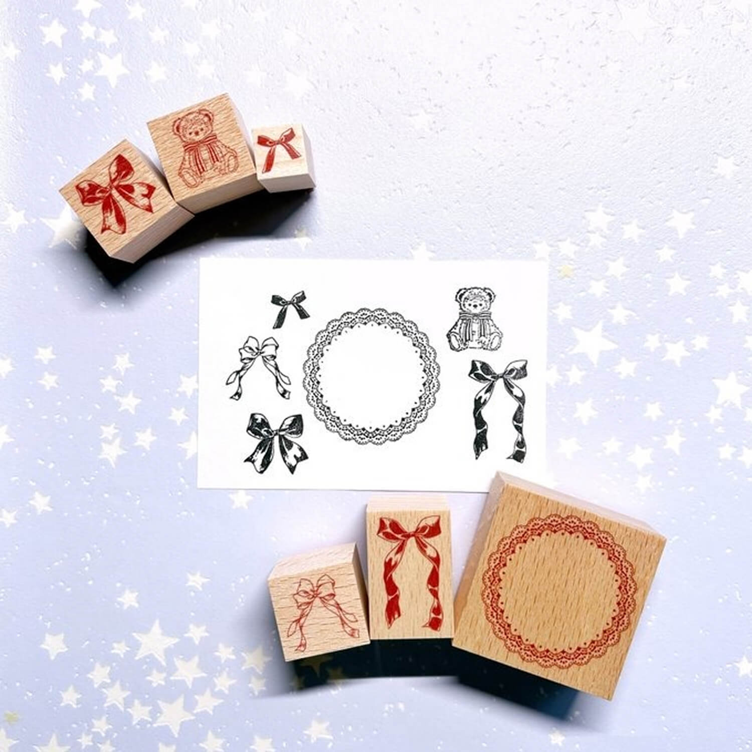 Nakano Yui Stamp Box Set – Ribbons