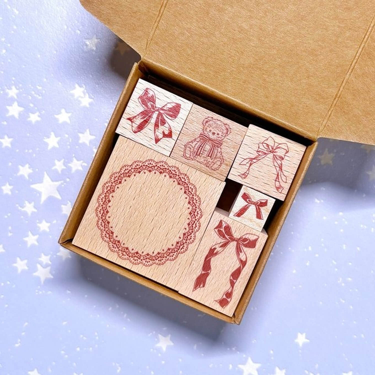 Nakano Yui Stamp Box Set – Ribbons