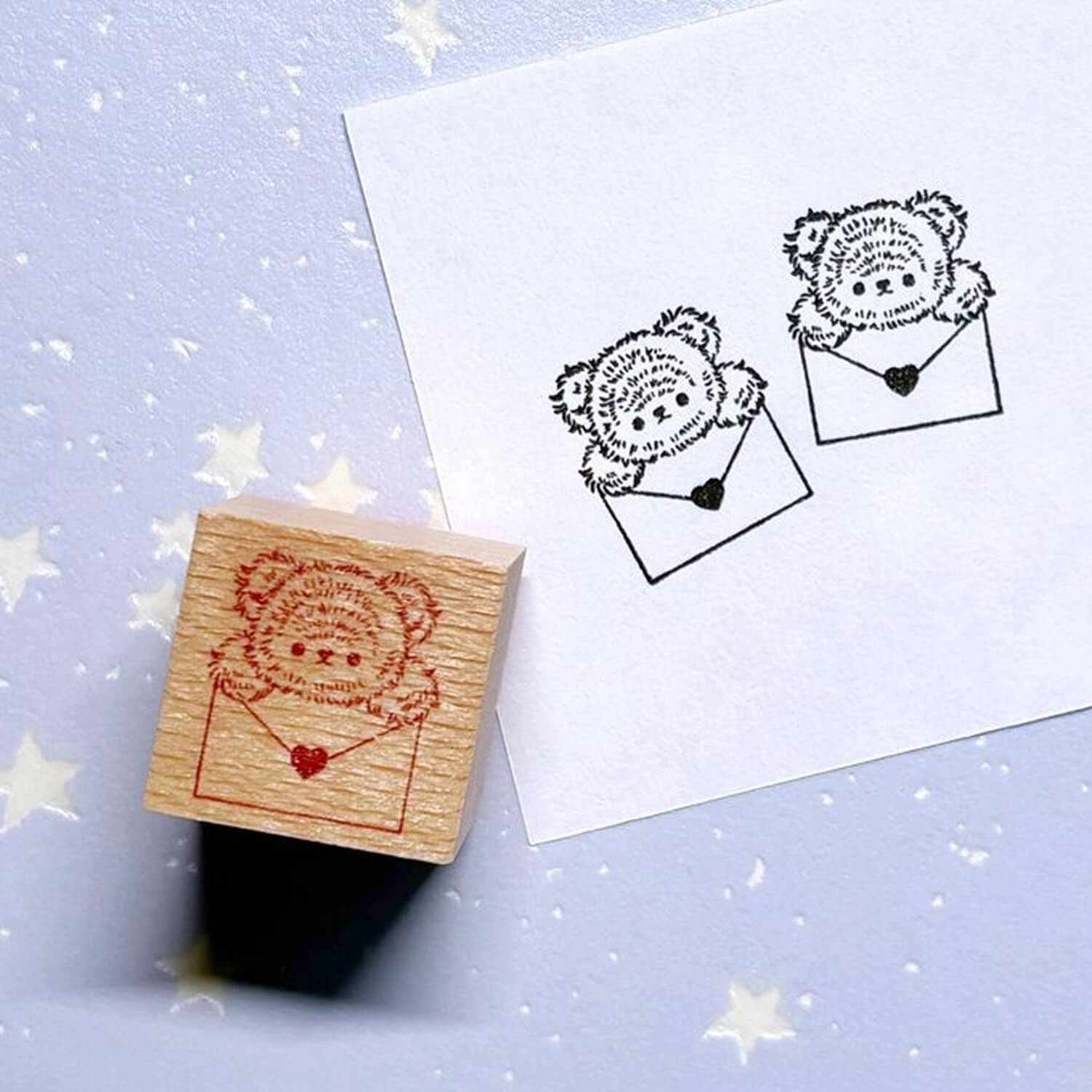 Nakano Yui Stamp – Letter Bear