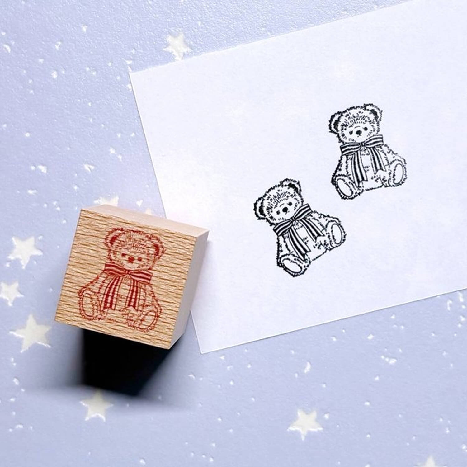 Nakano Yui Stamp – Ribbon Bear