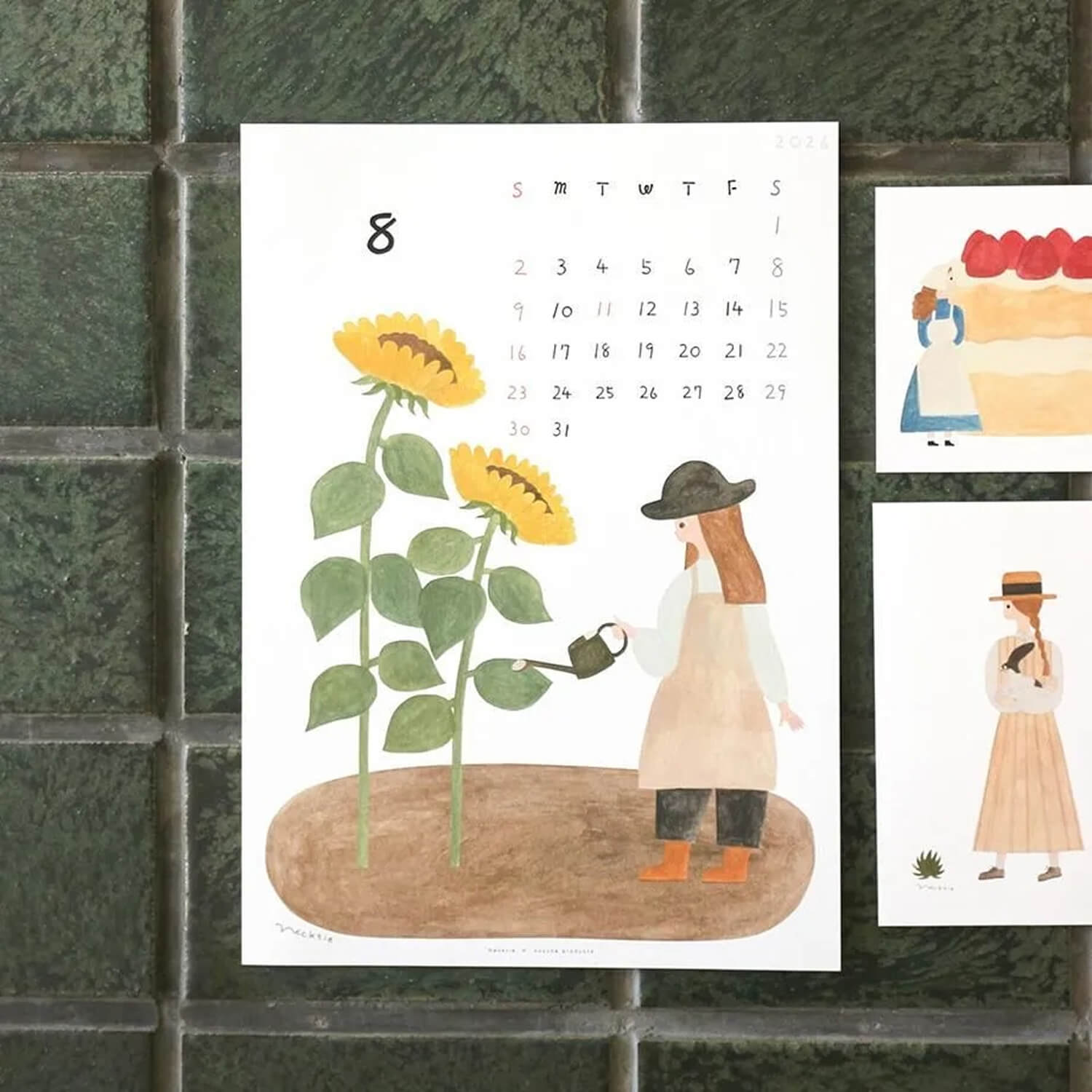 Necktie 2026 Calendar