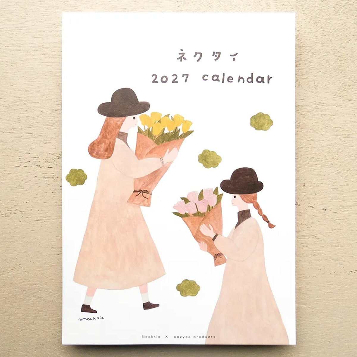 Necktie 2027 Calendar