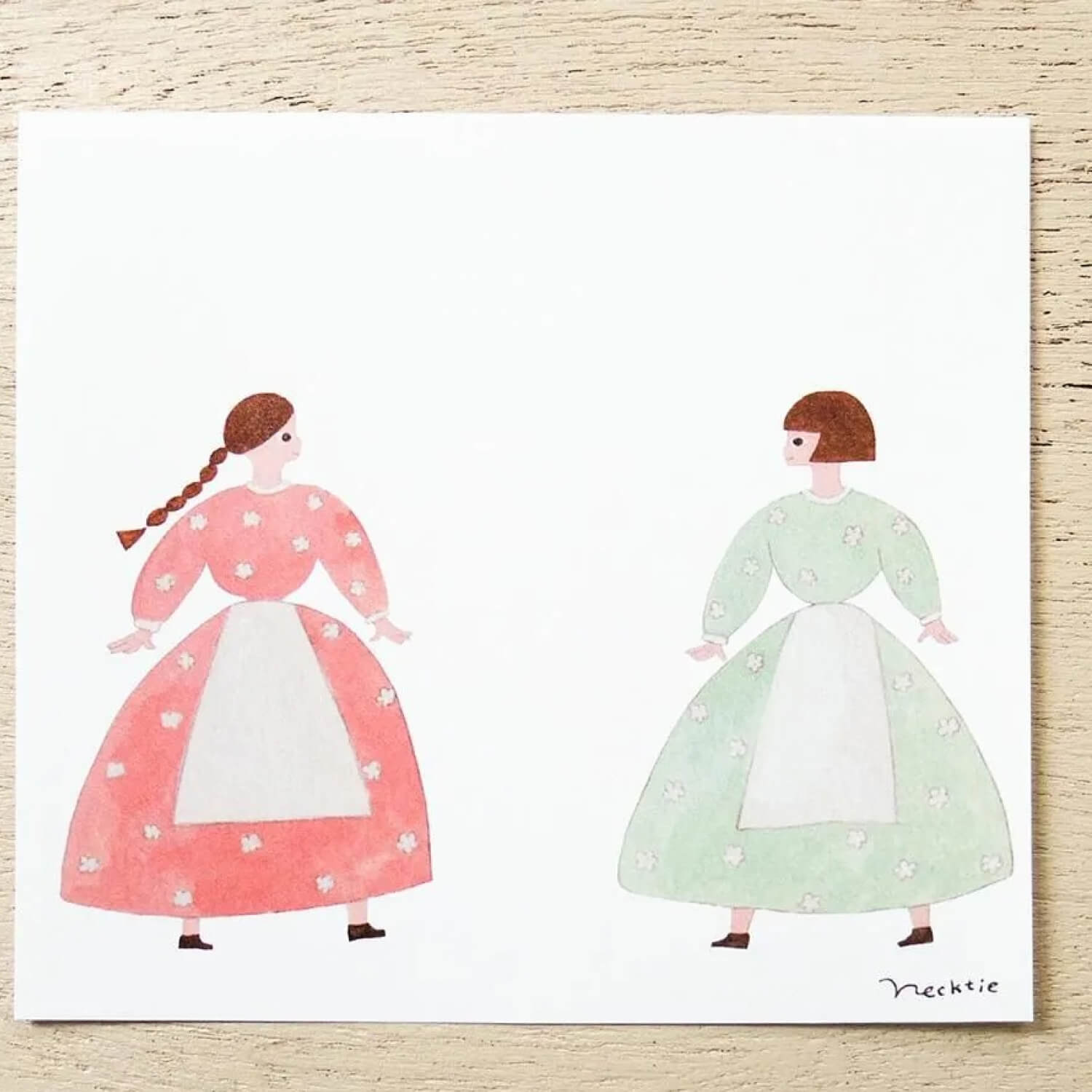 Necktie Block Memo – Friends