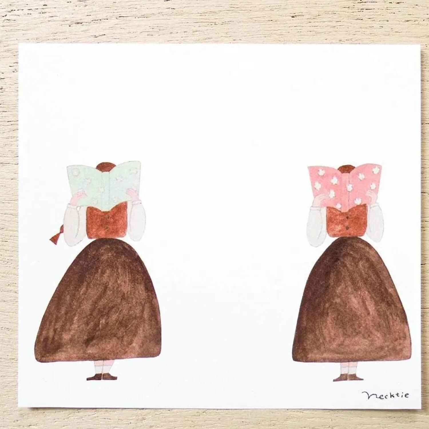 Necktie Block Memo – Friends