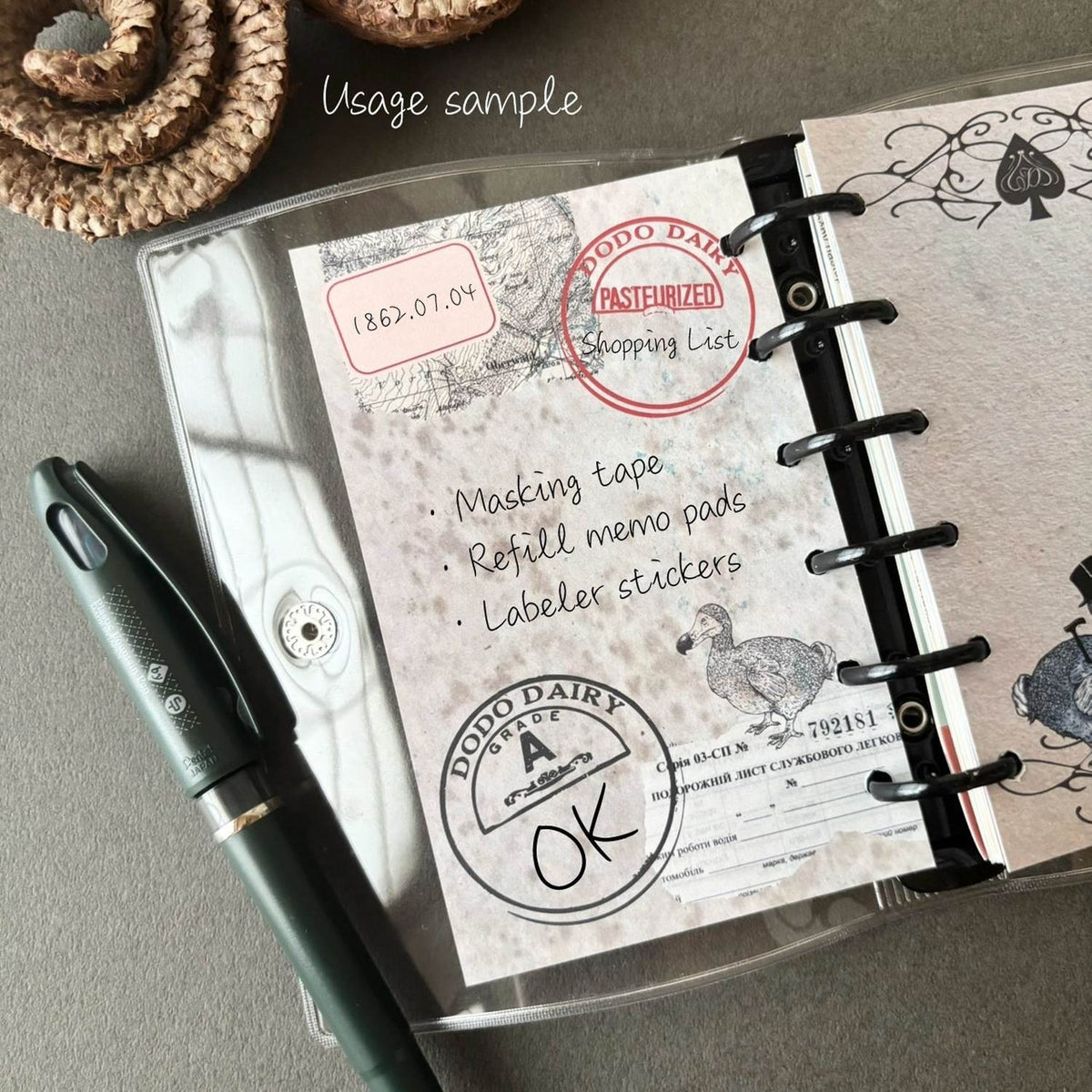 Nemunoki M6 Refill Memo Sheets – Dodo Gentleman