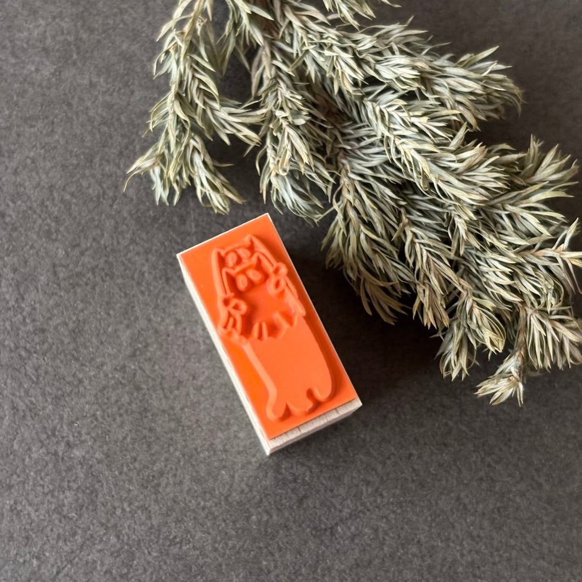 Nemunoki Stamp – Stretchy Ghost Cat
