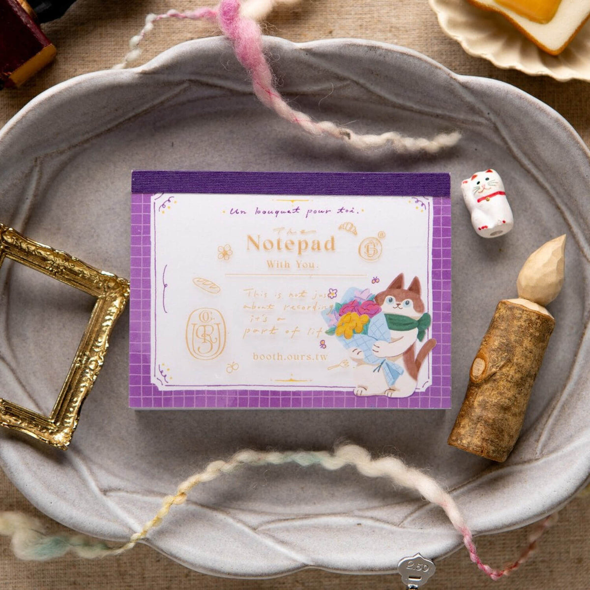 OURS Block Memo Pad – With You