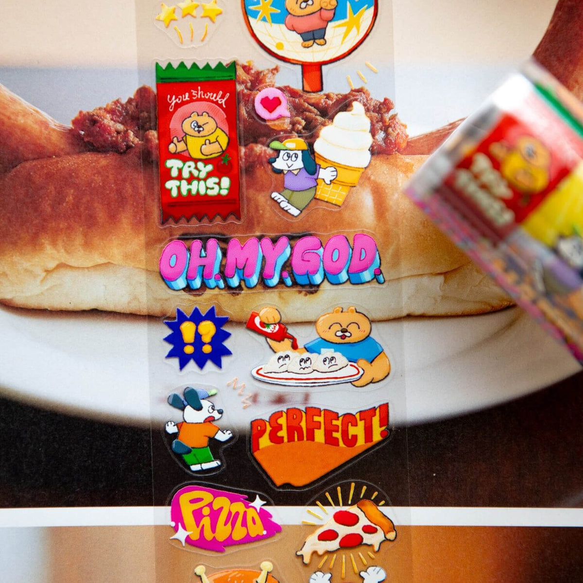OURS Kiss-cut PET Tape – Super Awesome Fast Food Club