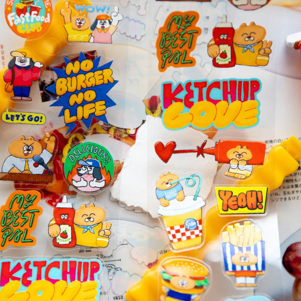 OURS Kiss-cut PET Tape – Super Awesome Fast Food Club