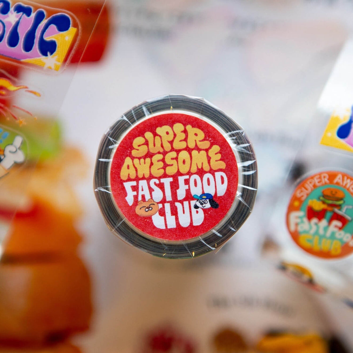 OURS Kiss-cut PET Tape – Super Awesome Fast Food Club
