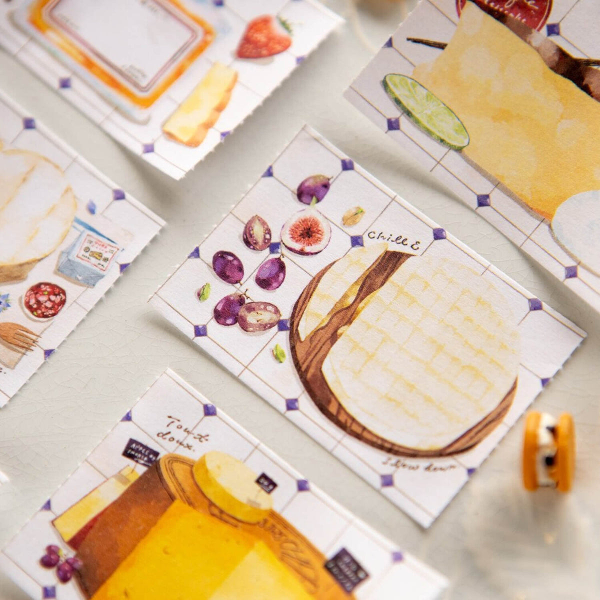 OURS Sticker Memo Roll – Cheese Lover