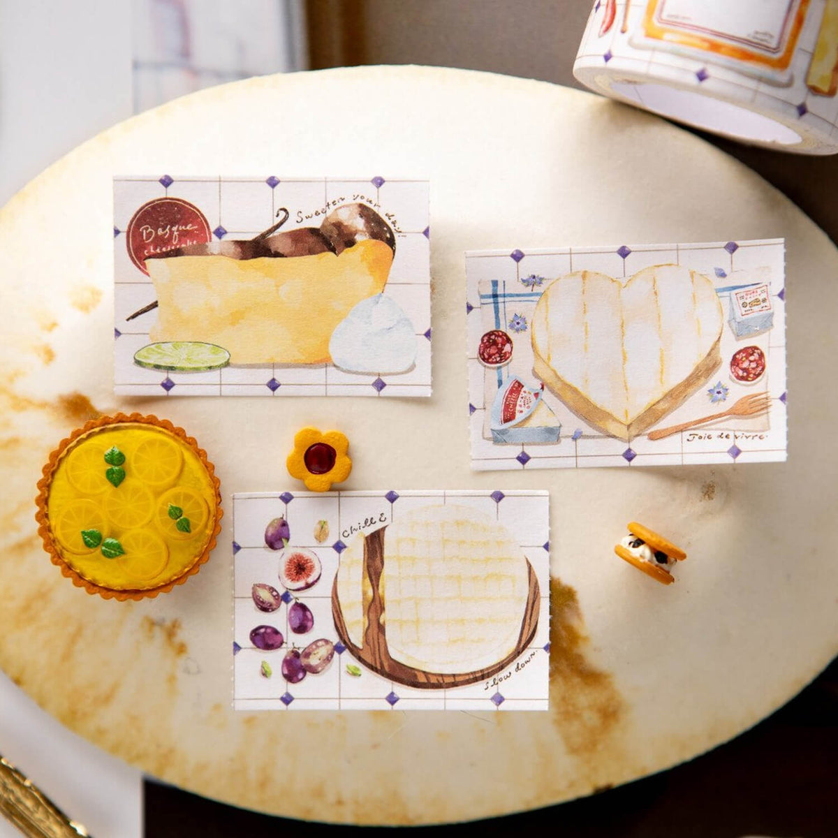 OURS Sticker Memo Roll – Cheese Lover