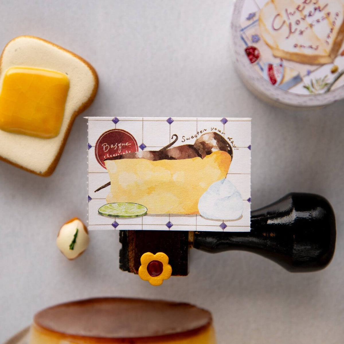 OURS Sticker Memo Roll – Cheese Lover