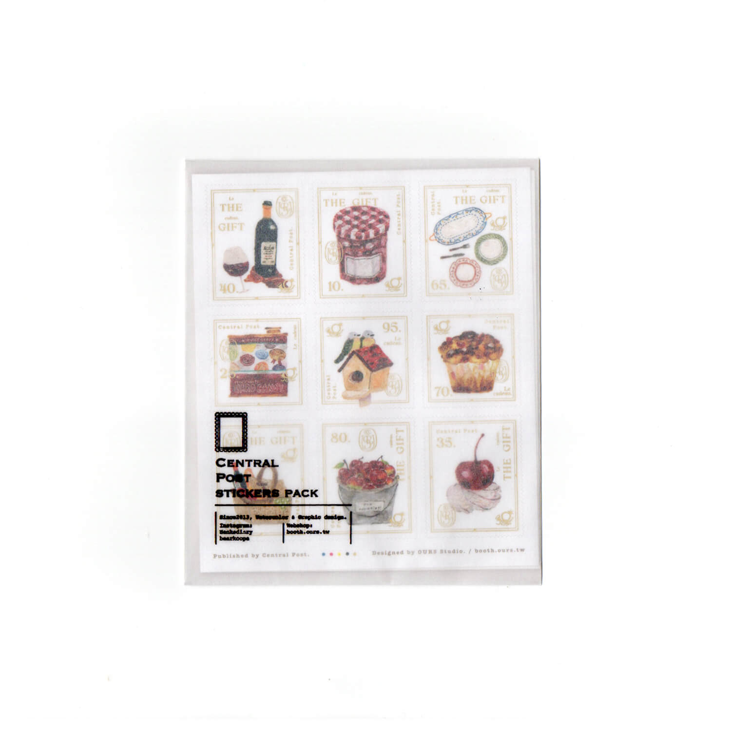 OURS The Gift Stamp Sticker