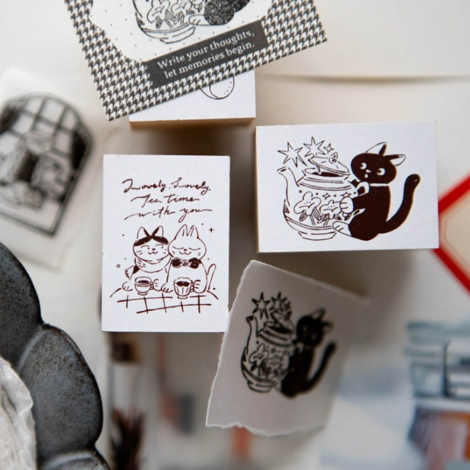OURS "The Gift" Tea Room Series Stamp