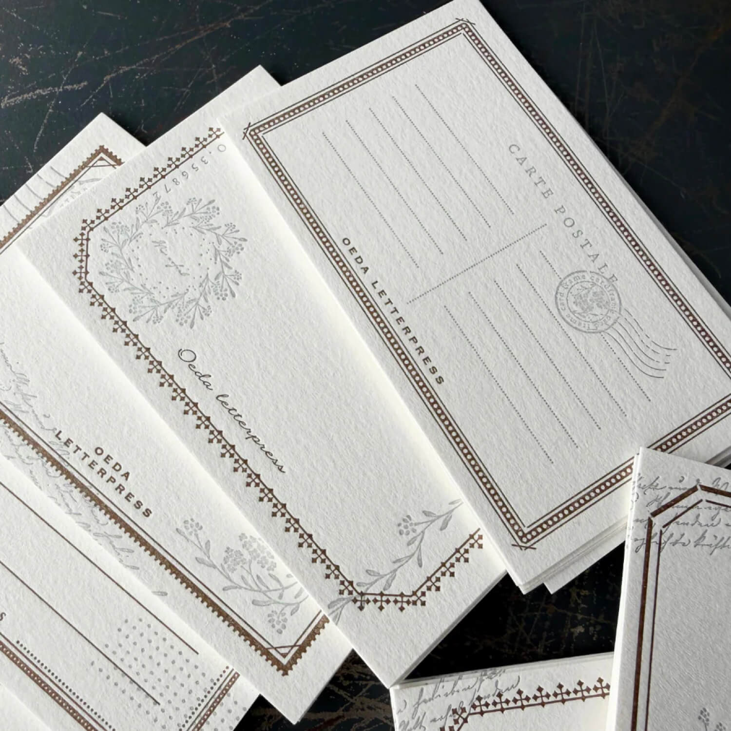 Oeda Assorted Card Set - Mellow Silver