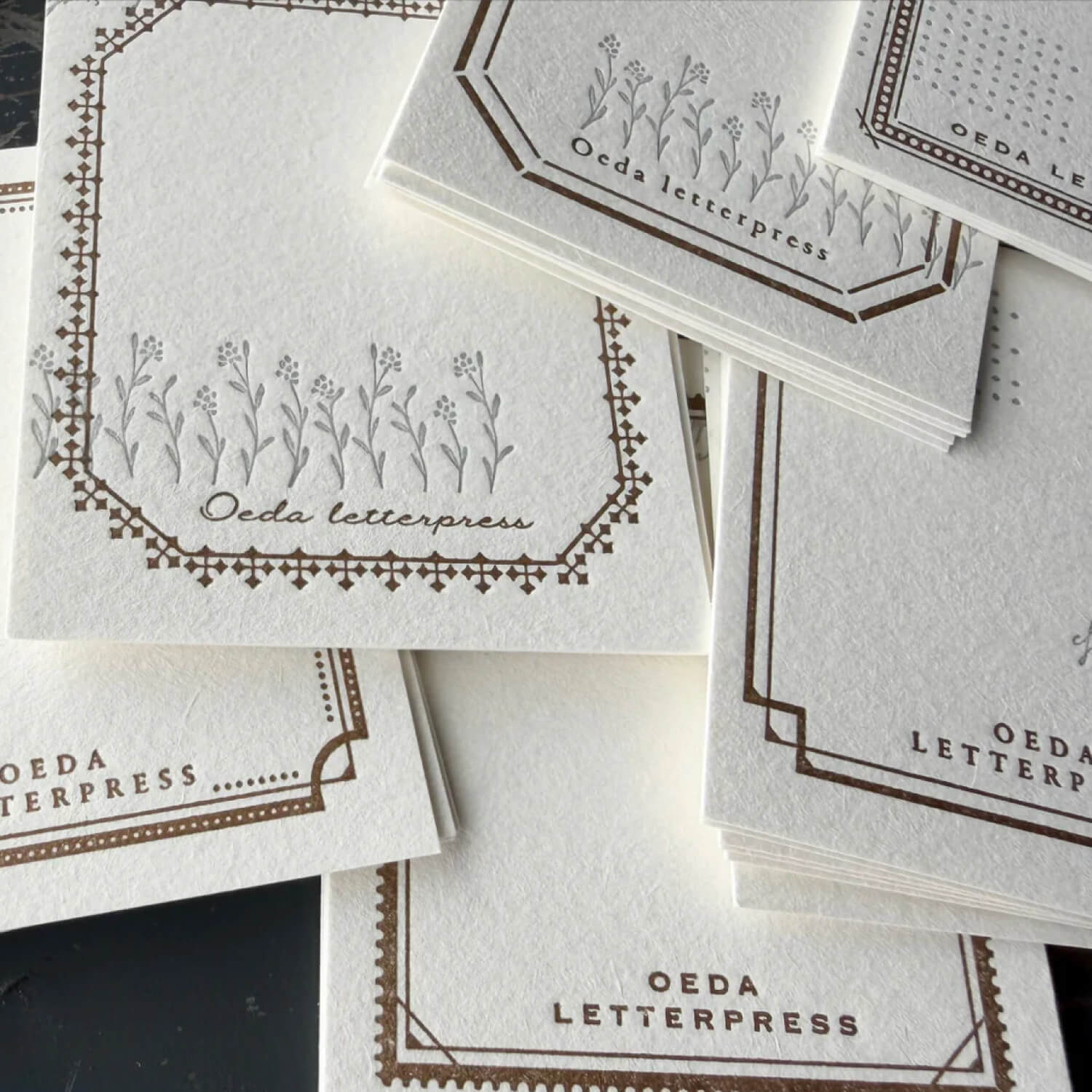 Oeda Assorted Card Set - Mellow Silver