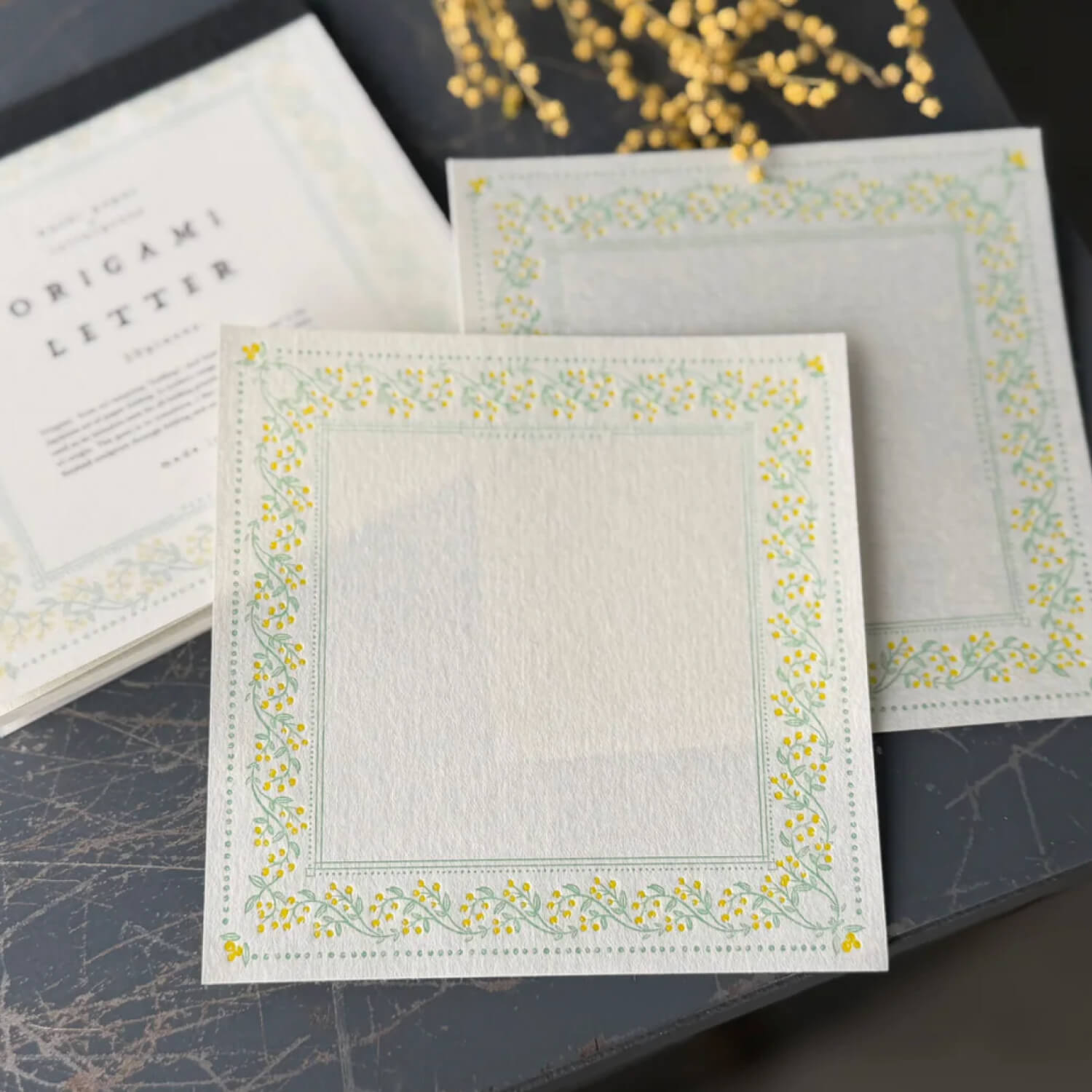 Oeda ORIGAMI LETTER - Mimoza Color