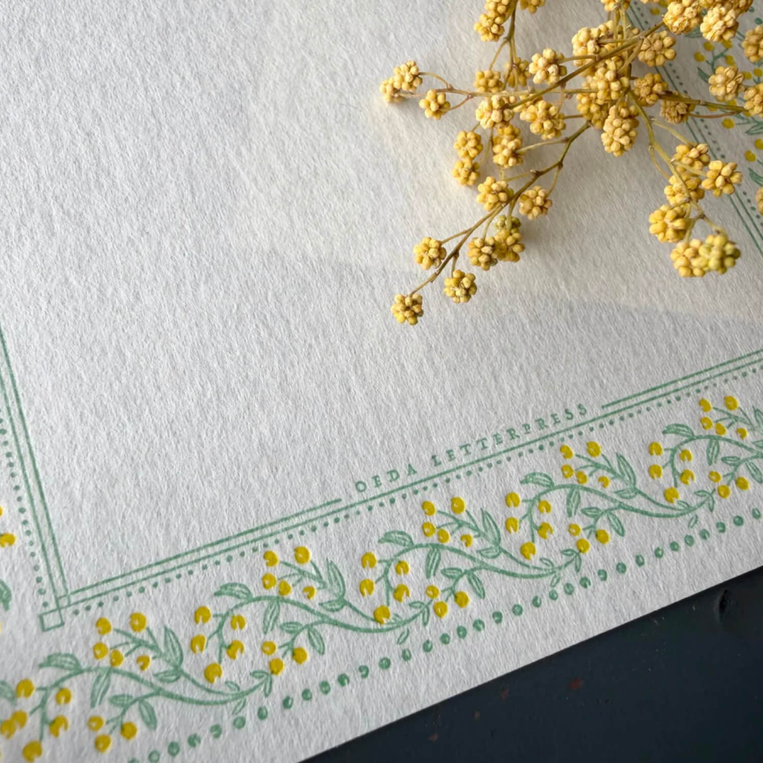 Oeda ORIGAMI LETTER - Mimoza Color