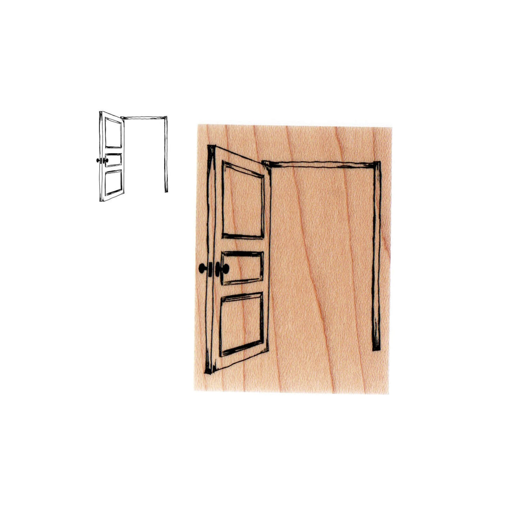 Open Door Rubber Stamp – Nagi