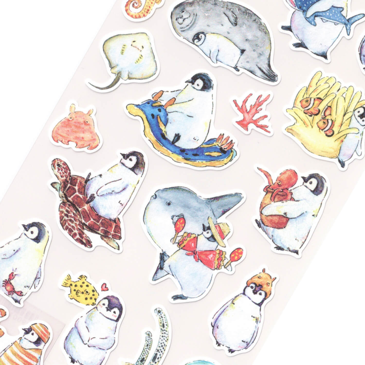Oton Cotton Stickers – Aquarium