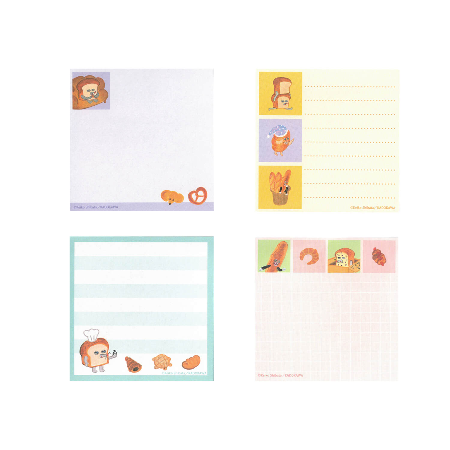 Pan Dorobou Block Memo Pad (200 Sheets)