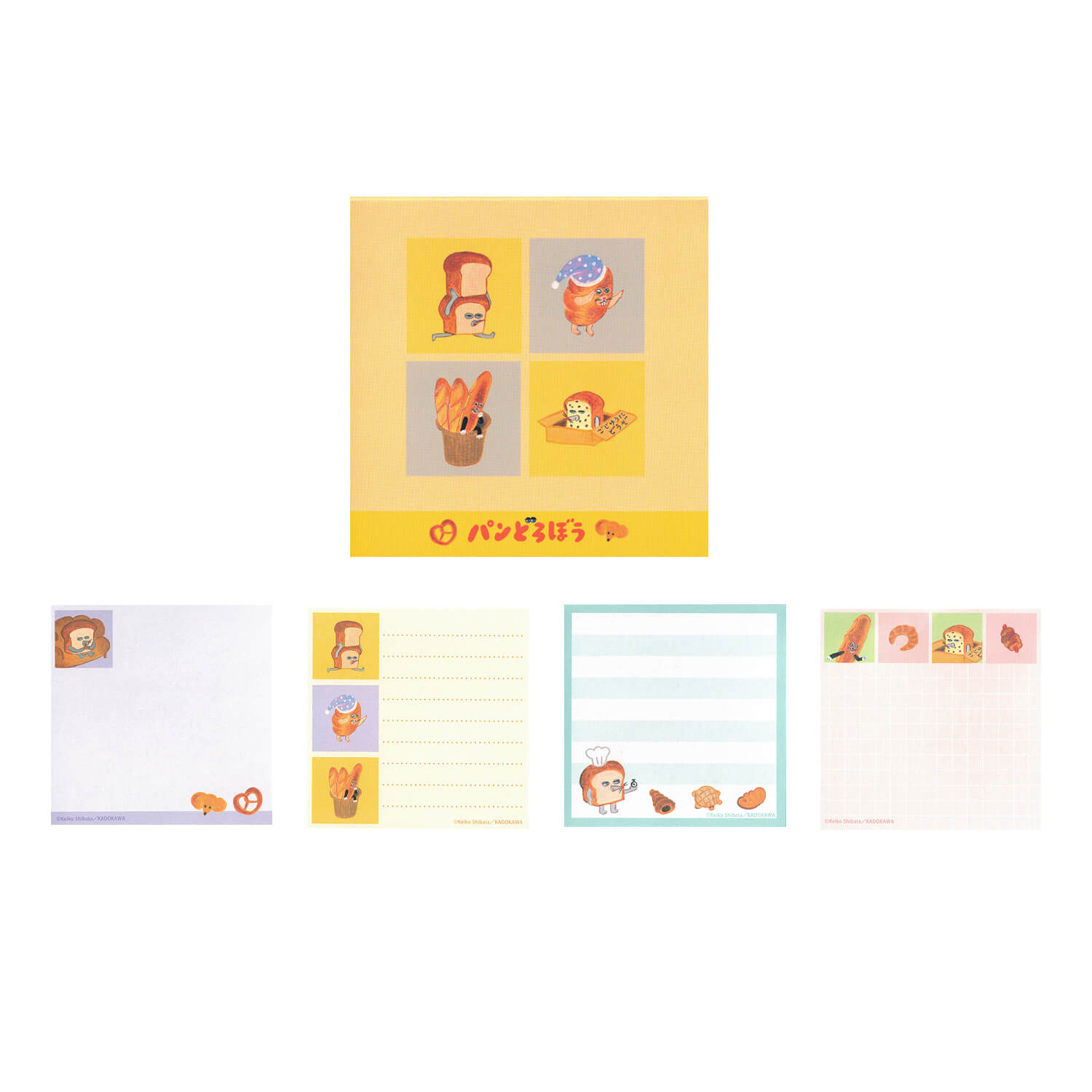 Pan Dorobou Block Memo Pad (200 Sheets)