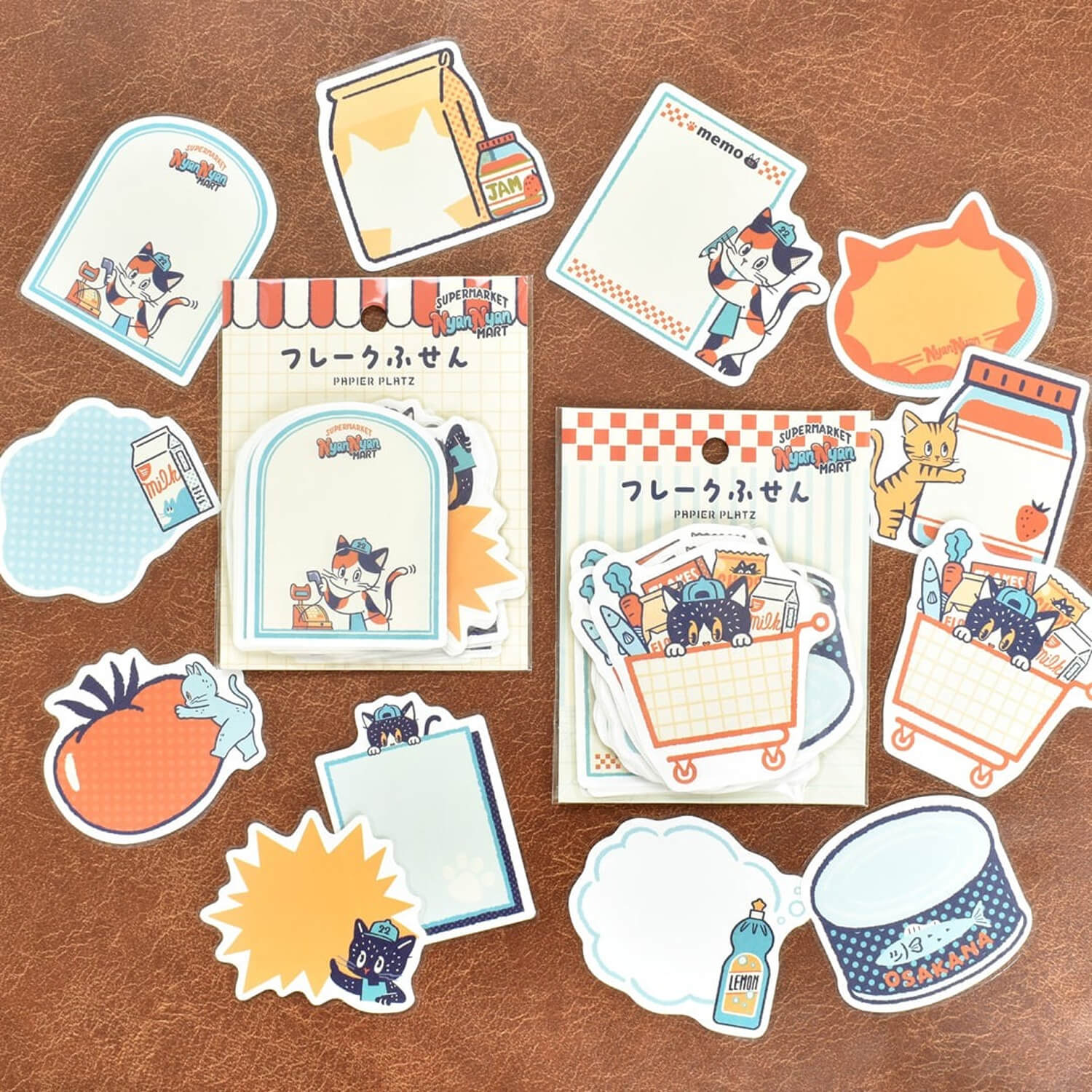 Papier Platz x Ob1toy Flake Sticky Notes – NyanNyan Mart