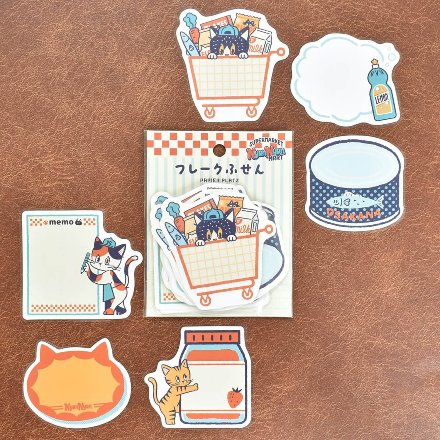 Papier Platz x Ob1toy Flake Sticky Notes – NyanNyan Mart