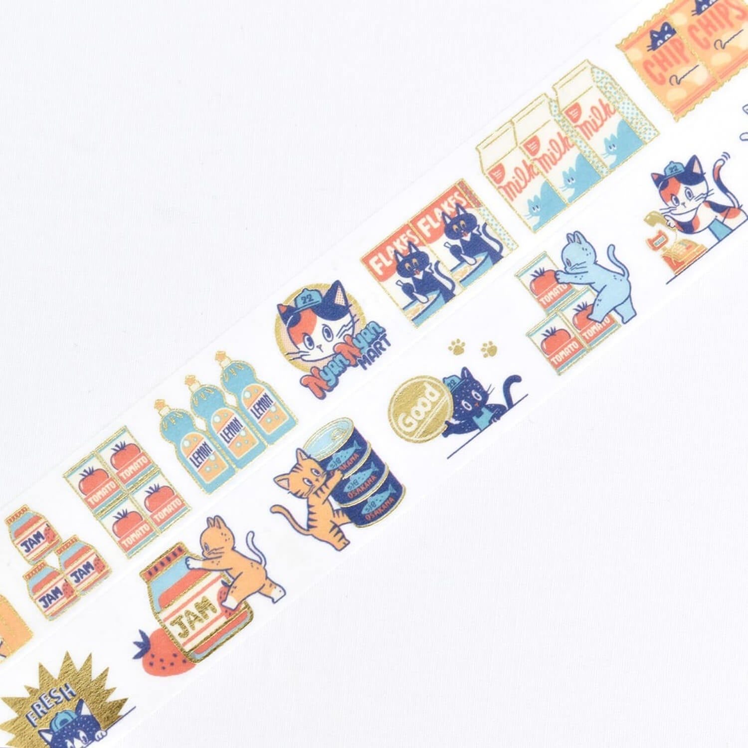 Papier Platz x Ob1toy Gold Foil Washi Tape – NyanNyan MART: Shopping