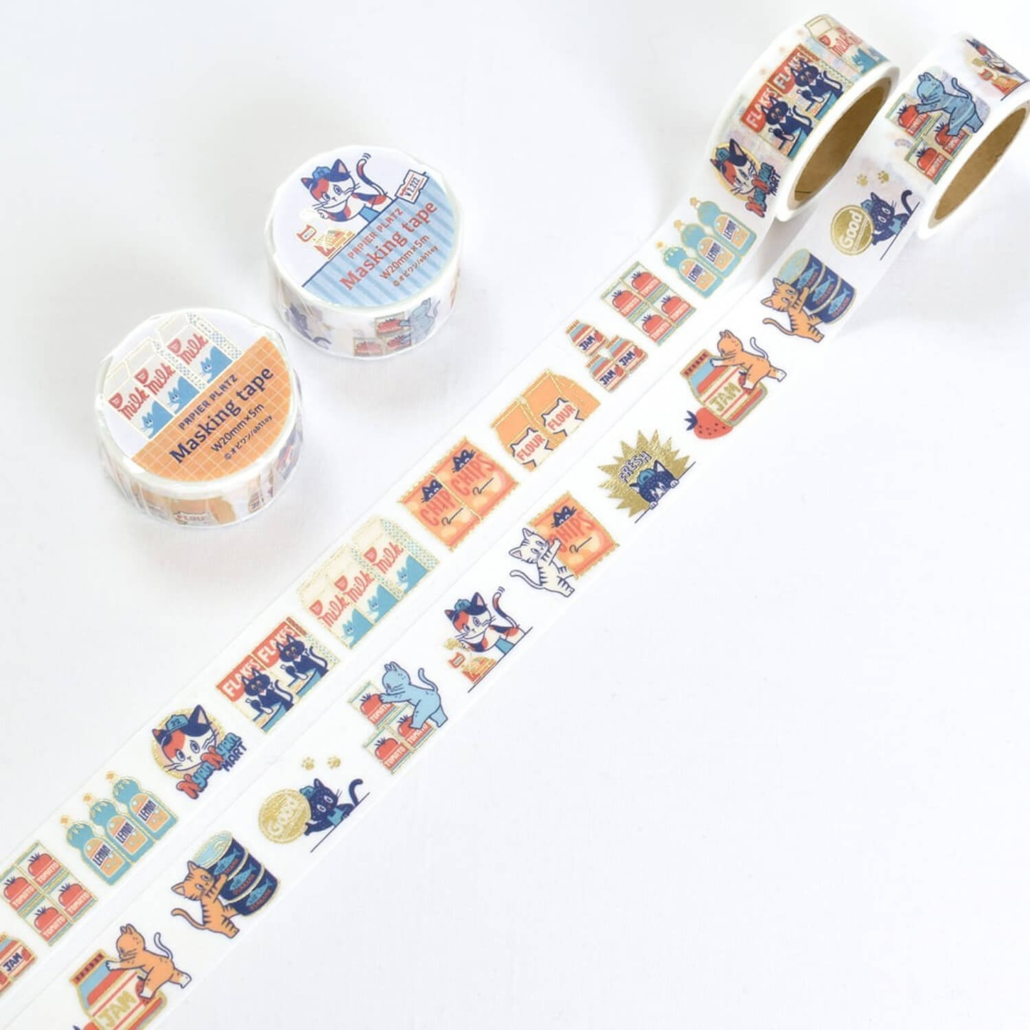 Papier Platz x Ob1toy Gold Foil Washi Tape – NyanNyan MART: Staff &amp; Customer