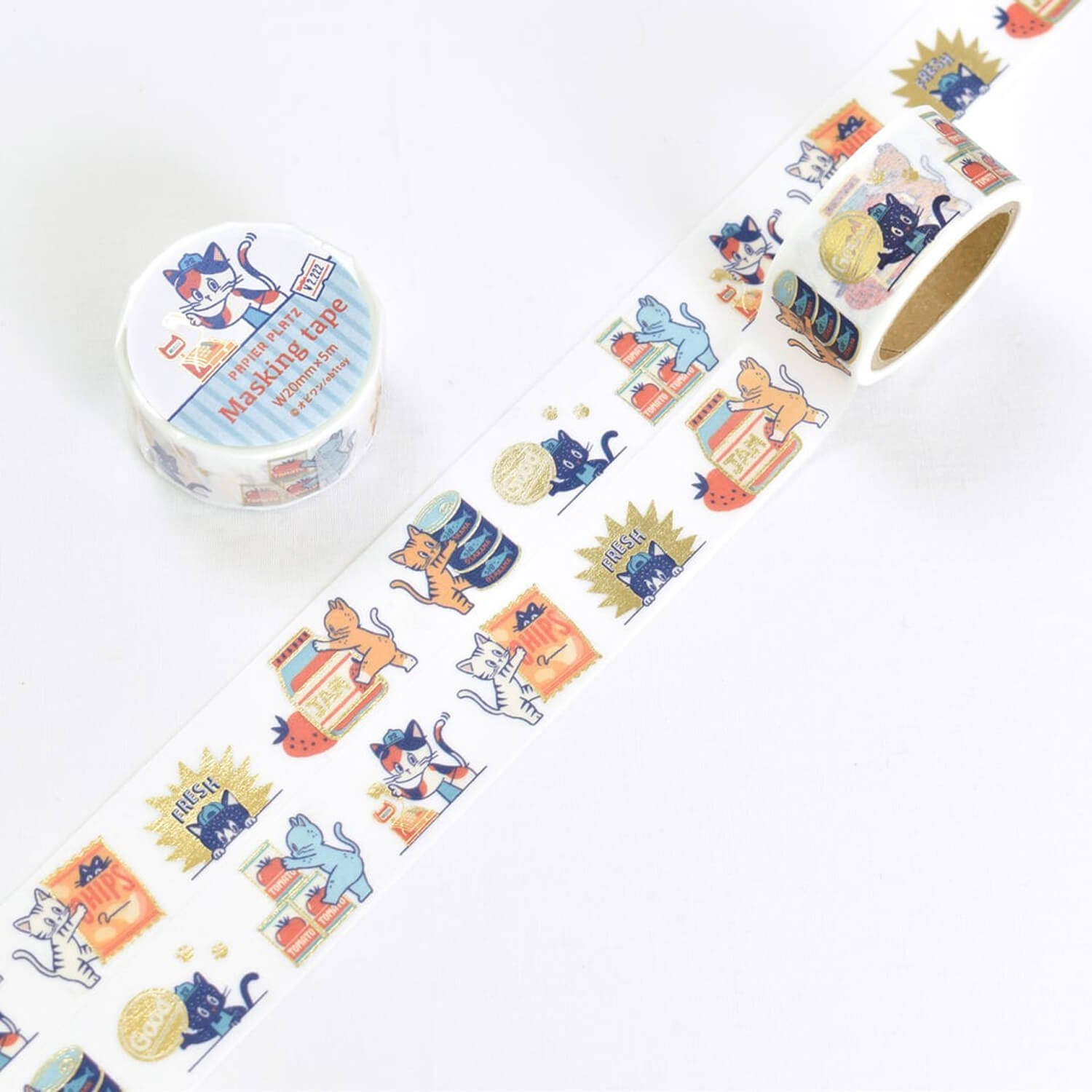 Papier Platz x Ob1toy Gold Foil Washi Tape – NyanNyan MART: Staff &amp; Customer
