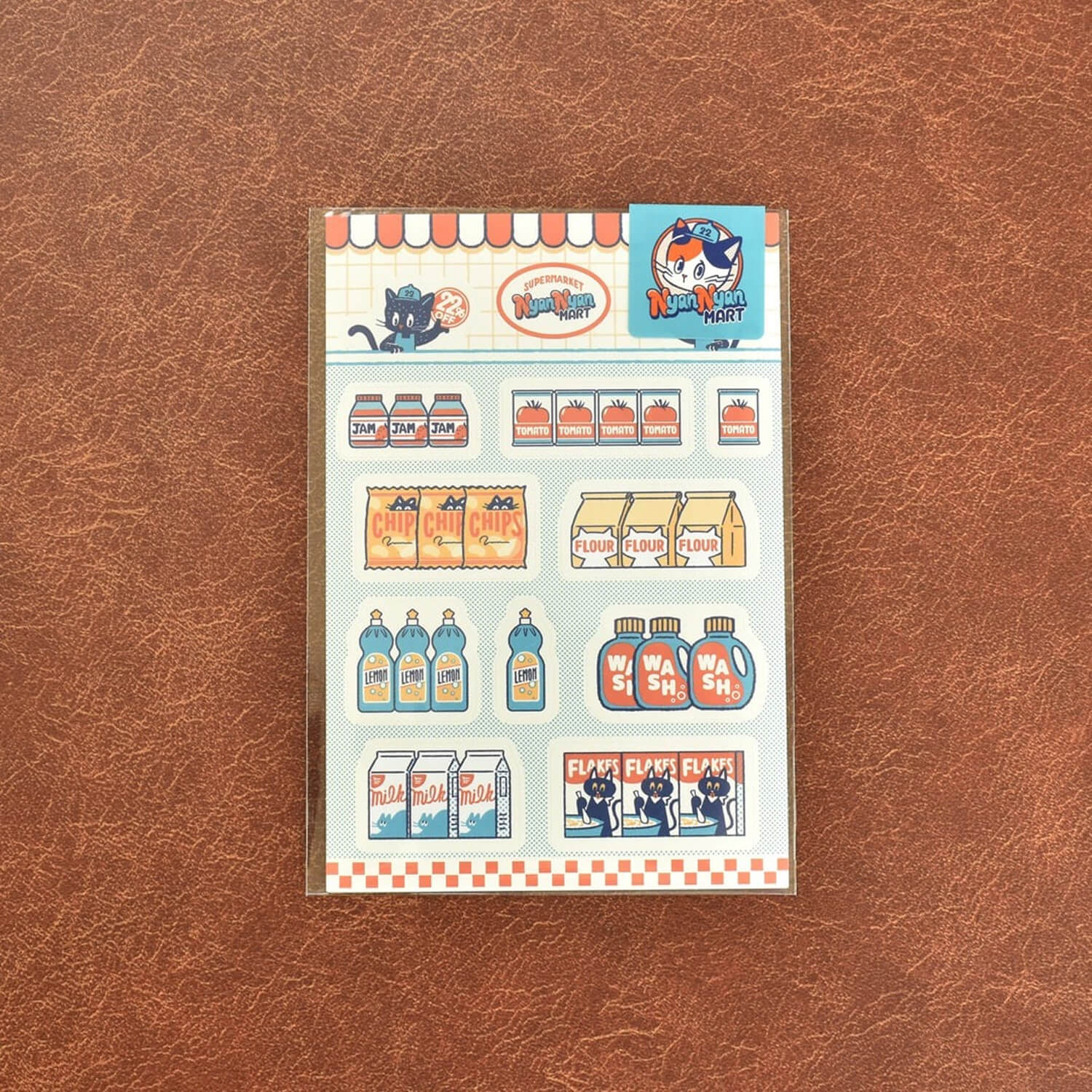Papier Platz x Ob1toy Sticker Sheet – Super Market Item
