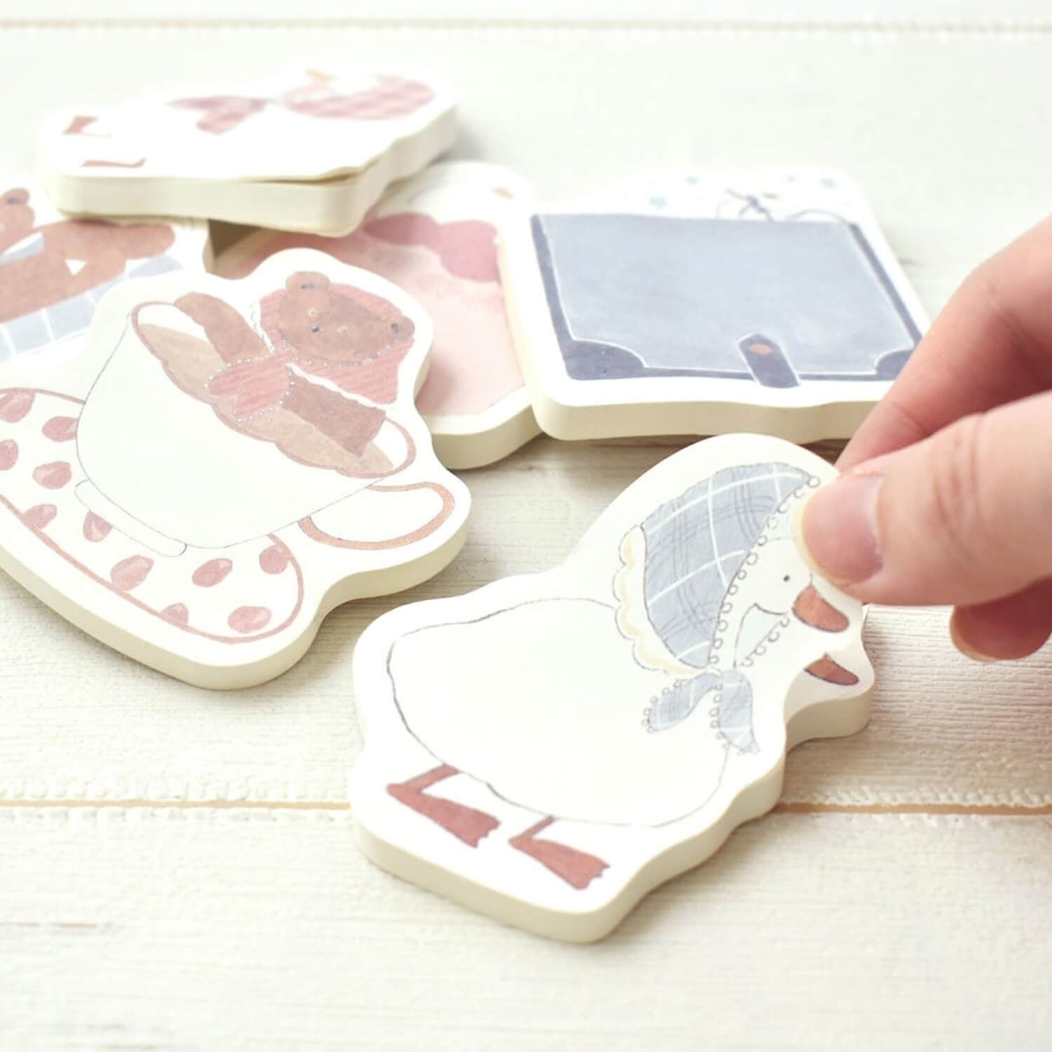 Papier Platz × Tobimatsu Shoichiro Die-Cut Sticky Notes